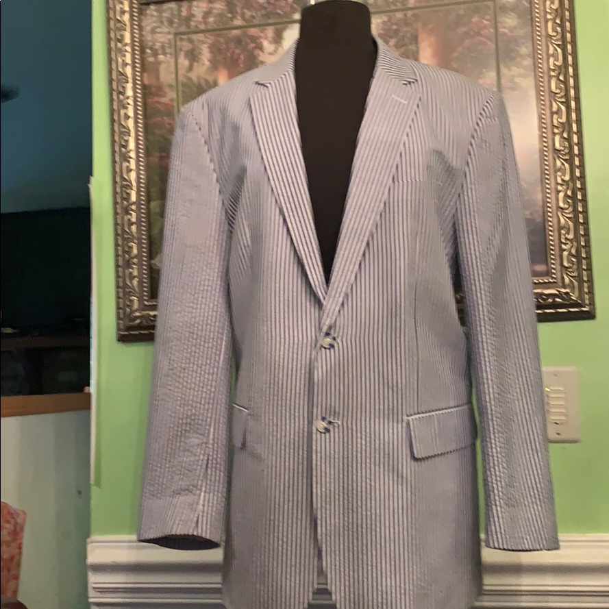 Men Sport Suit Jacket 44r By Afrazzy New York